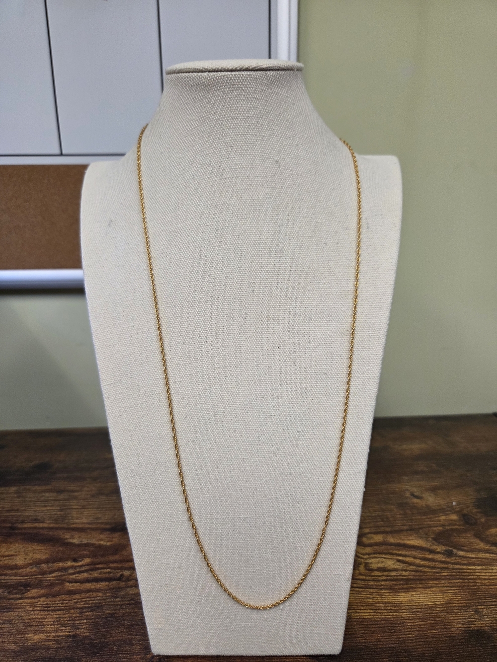 Joan Rivers Goldtone Rope Necklace Chain - Picture 5 of 5
